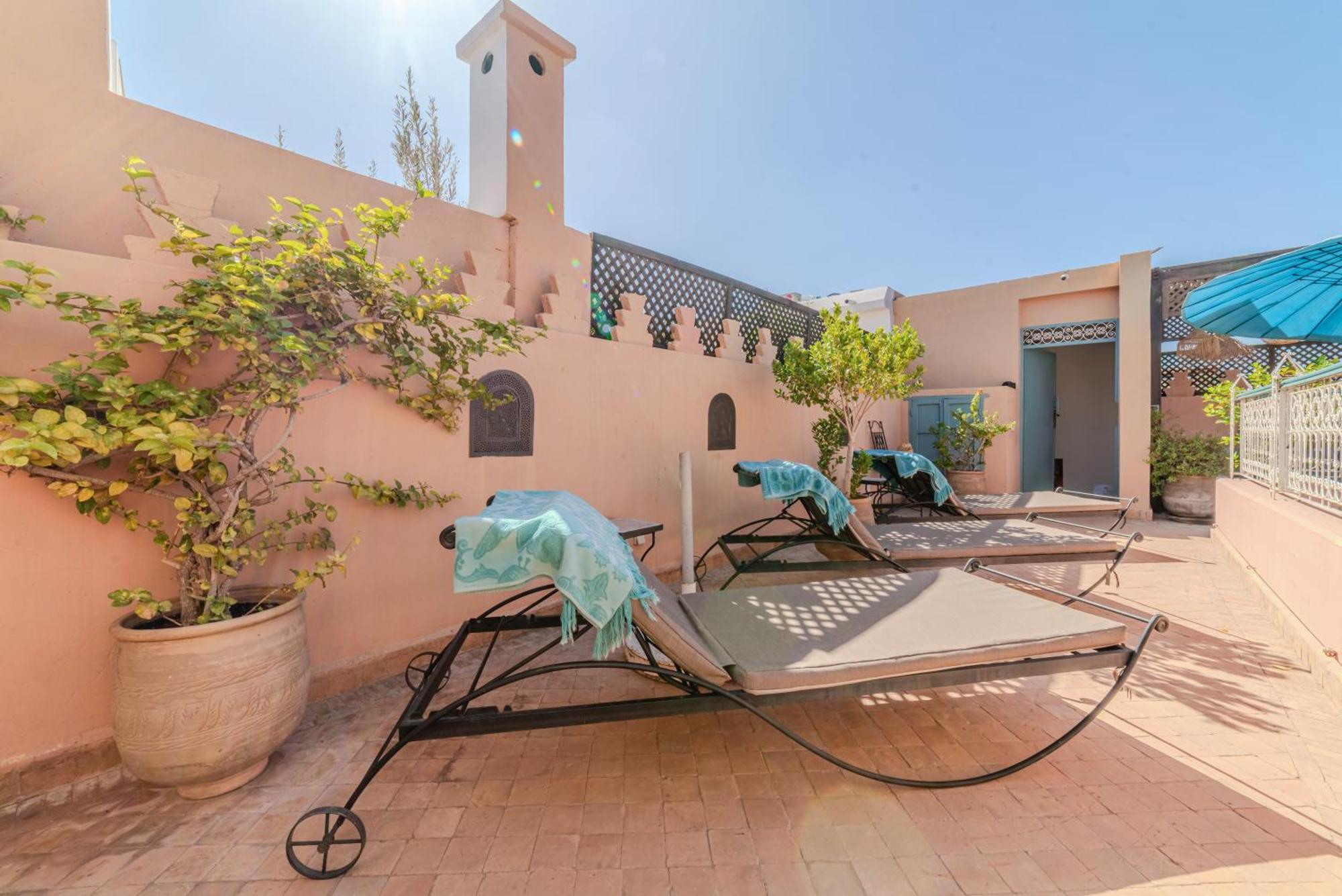 Villa Riad Ayla Avec Piscine Privee Marrakesch Exterior foto